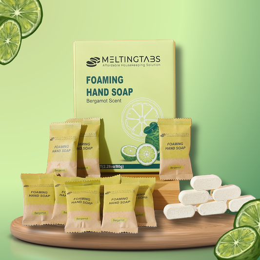 Foaming Hand Soap Refill - 10 Tablets Bergamot Scent
